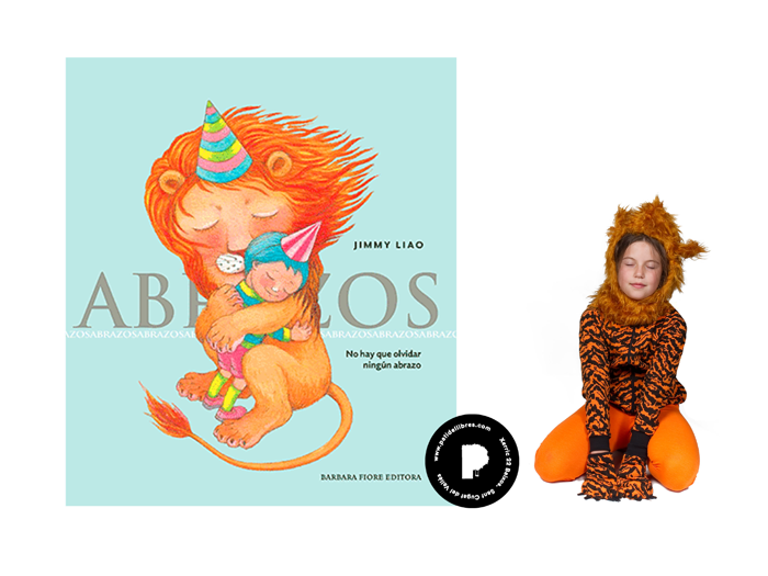 Pack Abrazos (esp.) i disfressa de Tigre-Lleó T8 (6, 7, 8, 9) - Pati de Llibres