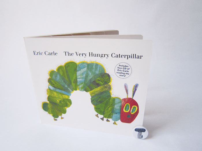 The Very Hungry Caterpillar Big Board Book with CD - Pati de Llibres