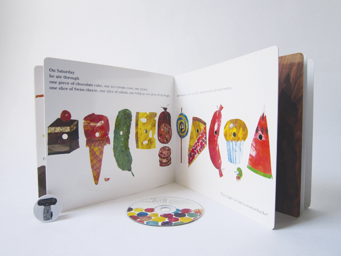 The Very Hungry Caterpillar Big Board Book with CD - Pati de Llibres