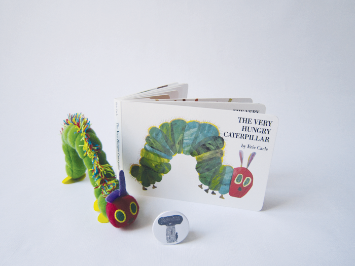 The Very Hungry Caterpillar and Toy - Pati de Llibres