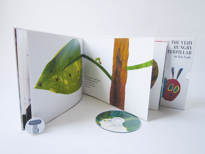 The Very Hungry Caterpillar Big Picture Book with CD - Pati de Llibres